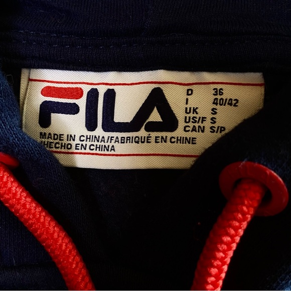 Fila Luciana cropped hoodie - Picture 2 of 2